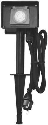 Entac Μπαλαντέζα Κήπου με 2 Σούκο και Χρονοδιακόπτη IP44 1.5m